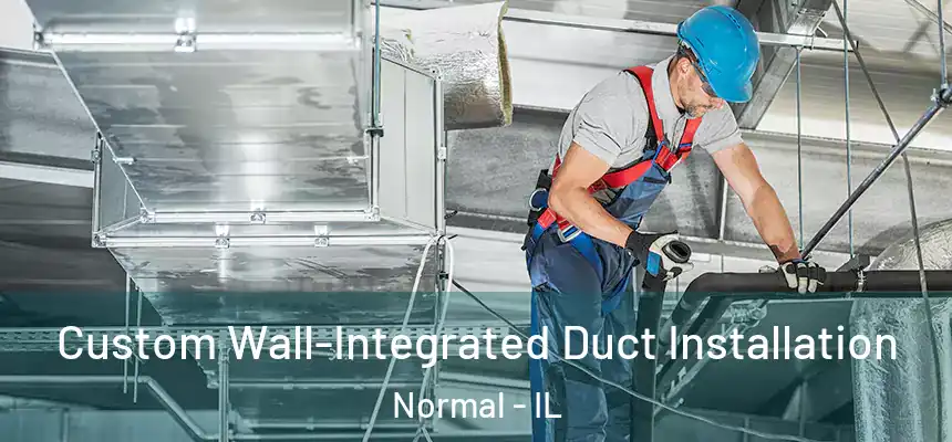 Custom Wall-Integrated Duct Installation Normal - IL
